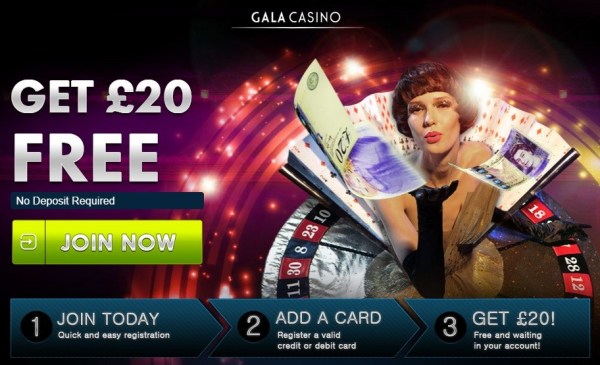 Gala casino free 20 no deposit